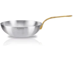 Pensofal 4904-E Academy Class Wok Sauté Pan With Cast Brass Handle 28cm