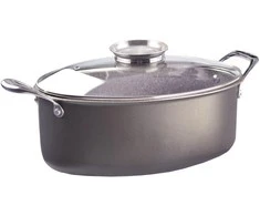 Pensofal Invictum Professional Oval Prikaistuvis 32cm (2 handles w/glass) 5521