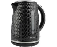 Petra Emerio Virdulys juoda elektrinis 2200 W CHEVRON, 1,7 l