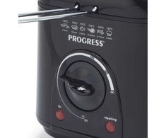 Progress EK2969PBLKVDE Compact Deep Fat Fryer