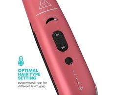 Revamp ST-1700PK-EB Progloss Liberate Cordless Ceramic Compact Plaukų tiesintuvas Rožinė