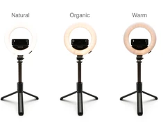Rio RLRC-EU/1,3 15 cm žiedinė lemputė „Beauty &amp; Vlogging“ su trikojiu