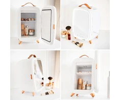 Rio FRBM-EU/1,0 6L Beauty Skincare Šaldytuvas Whit Mirror