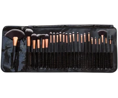 Rio PROFESSIONAL COSMETIC 24 makiažo šepetėlių rinkinys
