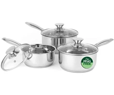 Russell Hobbs BW06571EU7 Classic Collection 3 Piece Pan Set