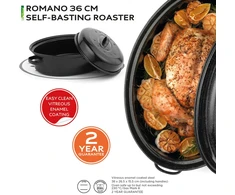 Russell Hobbs CW114911EU V/E 36cm S/B Roaster &amp; Lid