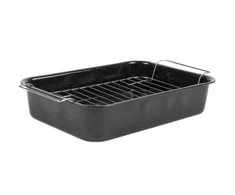 Russell Hobbs CW91612EU7 34cm Enamel Roaster &amp; Rack