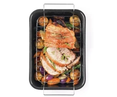 Russell Hobbs CW91612EU7 34cm Enamel Roaster &amp; Rack