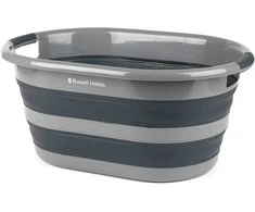 Russell Hobbs LA053879GRYFEU7 Collapsible laundry basket 27L