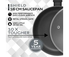 Russell Hobbs RH028391EU7 Shield 16cm Non-Stick Saucepan