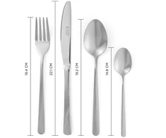 Russell Hobbs RH03225EU7 Vienna Stainless Steel 48 Piece Cutlery Set