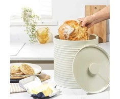 Russell Hobbs RH03269CEU7 Ribbed Bread Bin - Kreminis