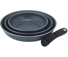 Russell Hobbs RH03293EU7 Nightfall Stone 4-Piece Smart Clip Fry Pan Set