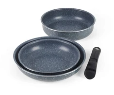 Russell Hobbs RH03297 Nightfall Stone 4-Piece Smart Clip Pan Set