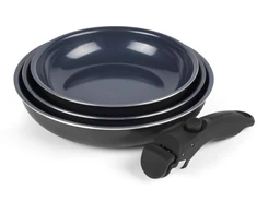 Russell Hobbs RH03314 Marine Smart Clip 4 Piece Fry Pan Set