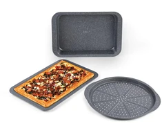 Russell Hobbs RH03756 Metallic Marble 3 Piece Backware Set