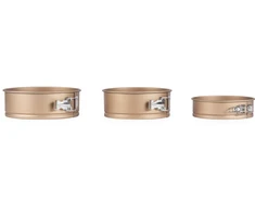 Russell Hobbs RH03791G Opulence 3 Piece Springform Tin Set