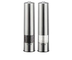 Salter 7522 SSTUR15 Salter Stainless Steel Electric Salt &amp; Pepper Mills