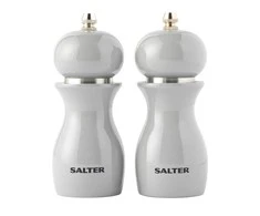 Salter 7613 GYXR Gloss Salt and Pepper Mills Pilkas