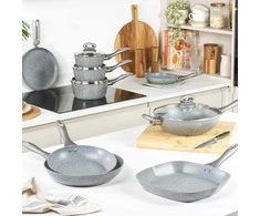 Salter BW02762G1EU7 Marblestone Fry Pan 20cm pilkas