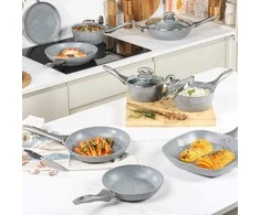 Salter BW02763G1EU7 Marblestone 24cm Frying Pan