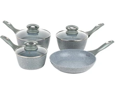 Salter BW04151G1EU7 Timeless Collection Stainless Steel 5 Piece Pan Set