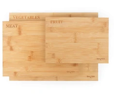 Salter BW072812EU7 Bamboo Chopping Board Set ( 3 pcs)