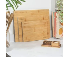 Salter BW072812EU7 Bamboo Chopping Board Set ( 3 pcs)