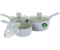 Salter BW092831EU7 Earth 3 Piece Pan Set - 16/18/20cm