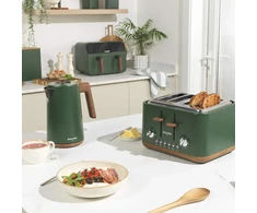 Salter Toronto duoninė BW12899G, žalia / medinė