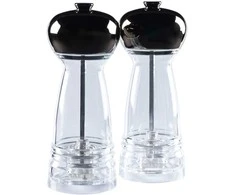 Salter BW12949GEU7 Harper Mill Set Clear/Pilkas