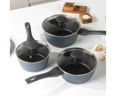 Salter BW13591DU Megastone Excellence 3 Piece Pan Set