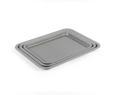 Salter BW13674 Essentials 3-Piece Baking Tray Set