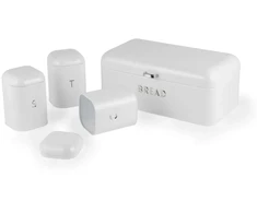 Salter BW14045EU7 Boston 4-Piece Countertop Set, Ice Baltas