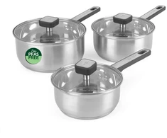 Salter BW14627 Expert 3 Piece (16/18/20cm) Pan Set