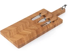 Salter BW14823 Bamboo Cheese Board, Bamboo Wood