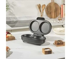 Salter EK4213SVDE XL Dual Omelette Maker