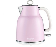 Virdulys Salter Virdulys Elektrinė Salter RETRO Rožinė 3000W 1,7L Filtras antywapienny Plienas