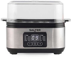 Jajowar Salter Jajowar do 6 jajek Salter DIGITAL 430W Garų puodas Jaja Omlety Puodas Miarka