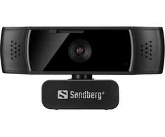„Sandberg“ USB internetinės kameros automatinis fokusavimas „DualMic“.