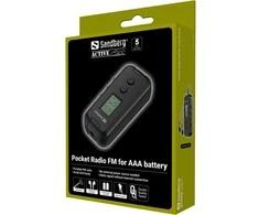 Sandberg Pocket FM radijas for AAA battery