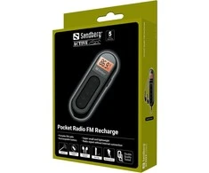 Sandberg Pocket FM radijas Recharge