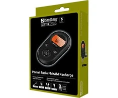 Sandberg Pocket FM radijas+AM Recharge