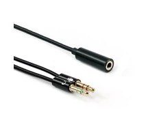 Sbox Technology Kabelis. Sbox 35F-2X35 3.5mm F. 4Pin - 2 X
