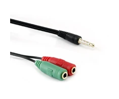 Sbox Technology Sbox 35M-2X35F/R 3,5 mm x 2 F. 3 kontaktų - 3,5 mm M. 4 kontaktų 0,2M