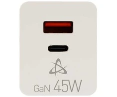 „Sbox HC-45“ 2 įėjimų 45 W GAN namų įkroviklis