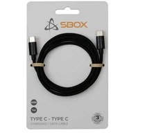 Sbox Type C - Type C M/M 1m juodas TYPEC-1-B