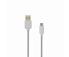 Sbox Technology Sbox USB-1031W USB->Micro USB 1M baltos spalvos