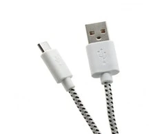 Sbox Technology Sbox USB-1031W USB->Micro USB 1M baltos spalvos