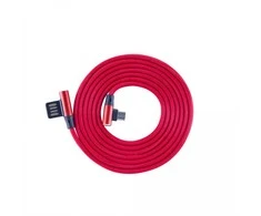 Sbox Technology Sbox USB->Micro USB 90 M/M 1.5m USB-MICRO-90R braškių raudonumo